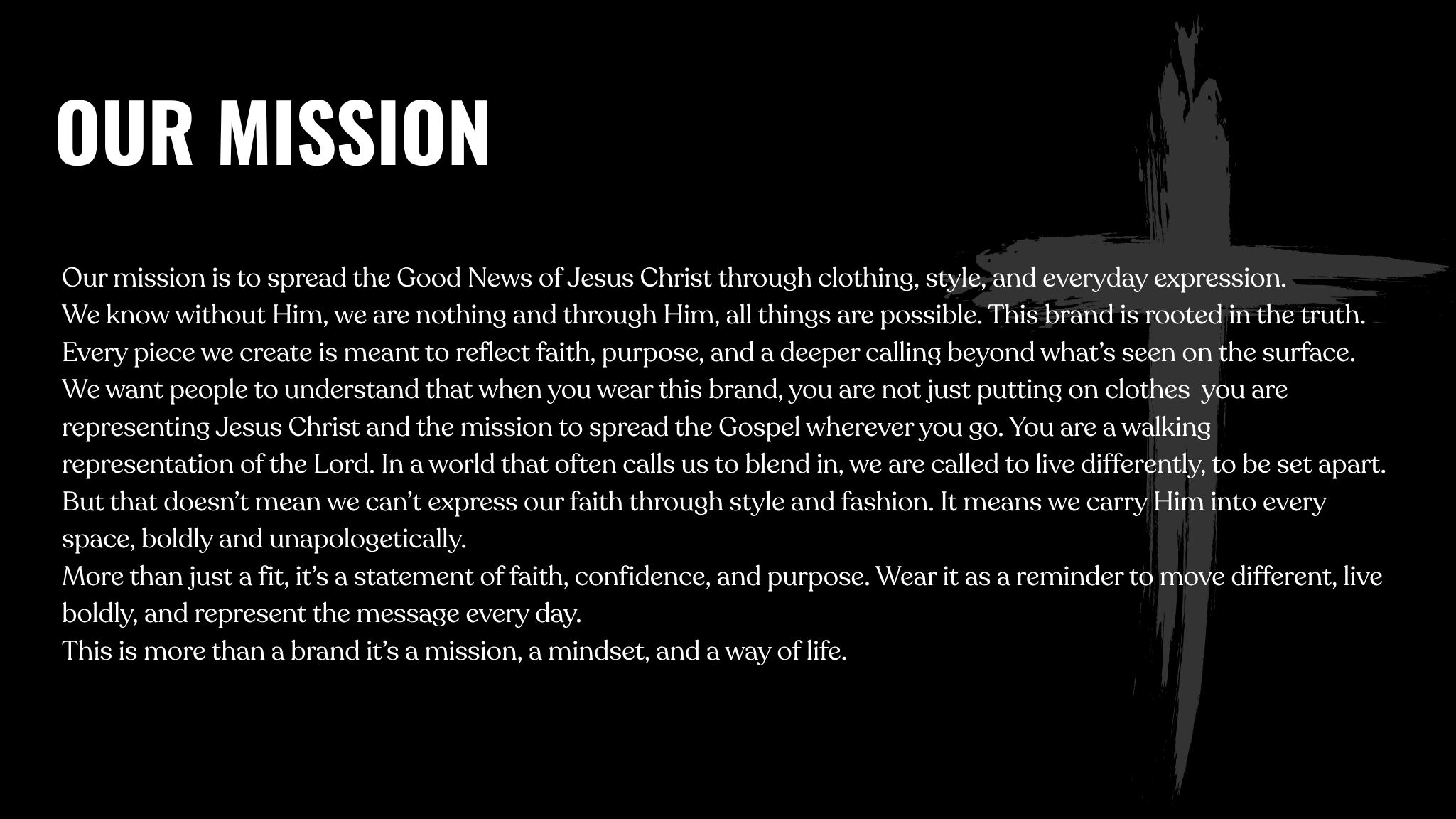 Our Mission
